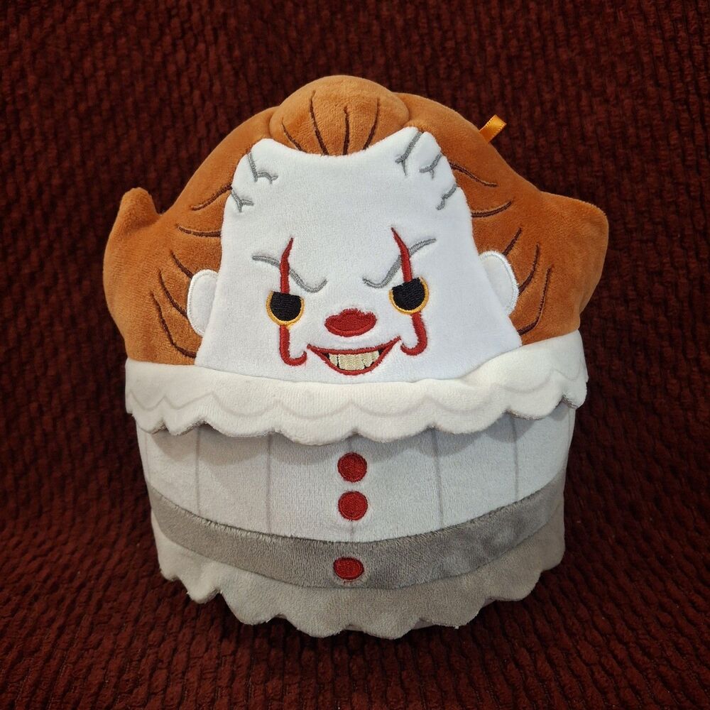 Squishmallows Derry IT Pennywise Clown 7" Plush Stuffed Squishmallow Toy